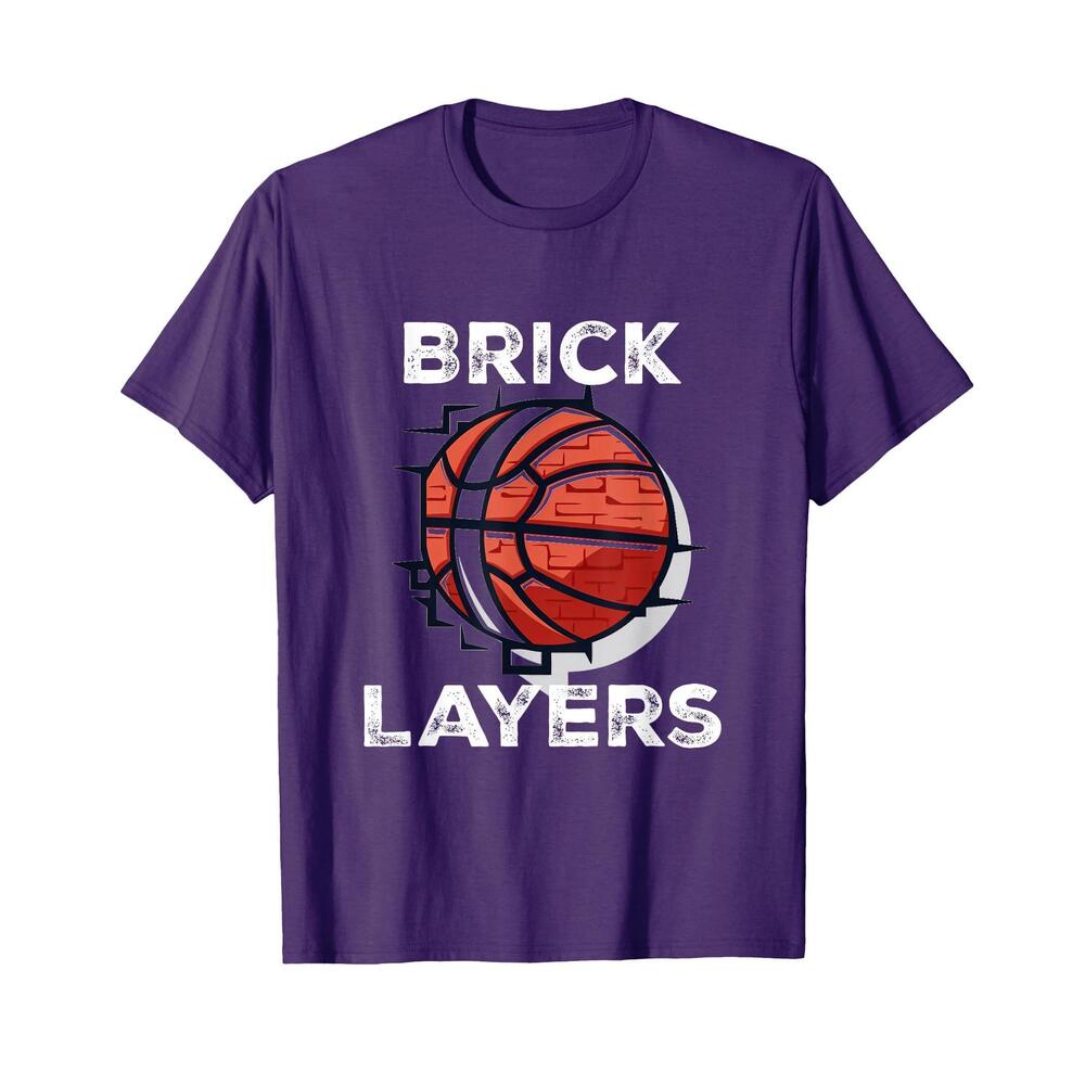Brick Layers Basketball T-Shirt